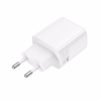 Borofone sienas lādētājs BN29 Fuente - USB + Type C - QC 3.0 PD 30W balts