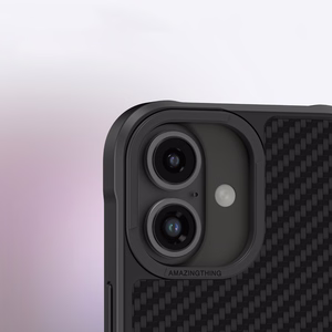 AmazingThing Titan Max Apvalks ar 1500D aramīdu šķiedrām iPhone 16 - melns