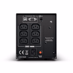CyberPower PR750ELCD UPS interaktīvais 0.75 kVA 675 W 6 AC izejas