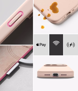 Ringke Silicone MagSafe vāciņš iPhone 18 Pro Max – rozā