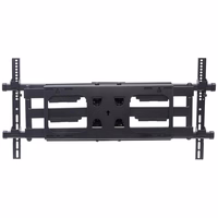 Manhattan TV & Monitor Mount, Wall, Full Motion, 1 screen, Screen Sizes: 37-75", melns, VESA 200x200 to 800x400mm, Max 75kg, LFD, Tilt & Swivel with 3 Pivots, Lifetime Warranty