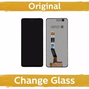 LCD дисплей совместимый с Motorola G62 XT2223 чёрный (восстановленный: Китай)