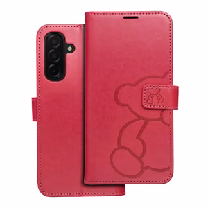 MEZZO grāmatas apvalks SAMSUNG A26 5G lācītis violeta