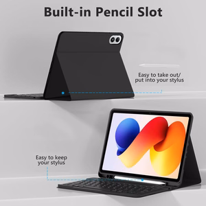 Tech-Protect SC Pen macins priekš Xiaomi Poco Pad M1 / Redmi Pad 2 Pro 12.1 - Melns