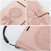MEZZO Grāmatu futrālis priekš SAMSUNG A57 5G dreamcatcher rose gold