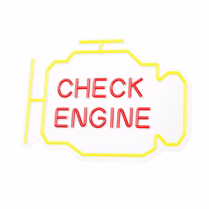 Neon PLEXI LED CHECK ENGINE dzeltens sarkans NNE21 Neolia