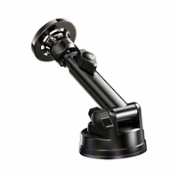 FORCELL F-GRIP PrecisionX magnētiskais automašīnas turētājs vējstiklam / panelim / gaisa ventilācijai, saderīgs ar MagSafe, melns