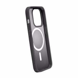Puro Gradient MagSafe Silicone Case for iPhone 15 Pro Max - Black