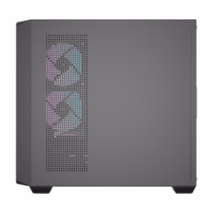 Datora korpuss Darkflash DS900WD (melns) + 4 ventilatori
