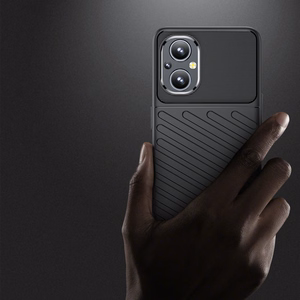 Thunder Case flexible armored cover for OnePlus Nord N20 5G black