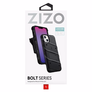 ZIZO BOLT Series vāciņš ierīcei iPhone 14 Plus, melns