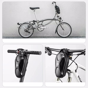 Rockbros 3011006301 stūres soma velosipēdam vai skrejritenim 1.3 l - melna