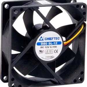 Chieftec AF-0825S – 80 mm case fan, black
