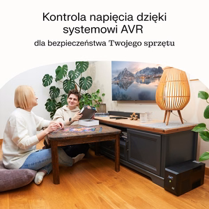 Green Cell nepārtrauktās barošanas avots (UPS) Line-Interactive 0,85 kVA 480 W, 2 AC ligzdas