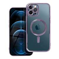 ELECTRO MAG COVER viedtālruņa apvalks ar MagSafe iPhone 12 Pro Max violets