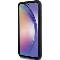 Karl Lagerfeld Silikona Choupette viedtālruņa apvalks Samsung Galaxy A35 - melns