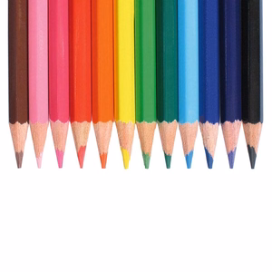 Topwrite krāsainie zīmuļi, 12 krāsas