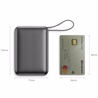 Portatīvais lādētājs Energea Integra Ultra 45 20000mAh Kabelis USB-C PD45W pelēks