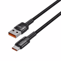 Tech-Protect UltraBoost Evo USB-C / USB-A kabelis 100W 5A 1m - melns