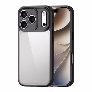 DUX DUCIS AIMO aizsargvāciņš ierīcei iPhone 18 Pro Max / 17 Pro Max, krāsa – melna