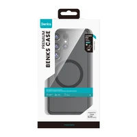 Benks Magnētiskais kristāla TPU rāmja korpuss (0049) priekš Samsung Galaxy S26 Plus melns