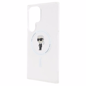 Karl Lagerfeld IML Ikonikas MagSafe apvalks viedtālrunim Samsung Galaxy S24 Ultra - skaidrs