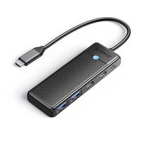 Hub USB-C Orico PAPW2AC-C3 dokstacija 2x USB-A 3.0 + 2x USB-C 3.0 - melna