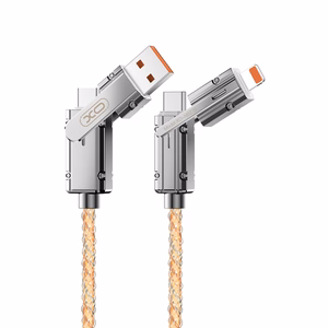 XO kabeli NB276 4w1 USB-C - Lightning + USB - USB-C 60W 1,0m šari