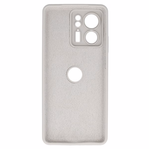 Viedtālruņa apvalks ar Silikona vieglo titāna krāsu Motorola Edge 40 5G