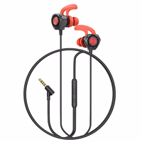 Borofone Austiņas BM81 - melnas ar mikrofonu