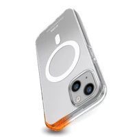 SBS D3O magnētiskais MagSafe apvalks iPhone 14 / 13 viedtālrunim – caurspīdīgs