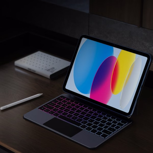 Dux Ducis MK sērijas tastatūras maciņš iPad 10" (2022) / iPad 11" (2025), melns
