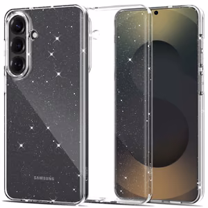 Tech-Protect FlexAir Maciņš for Samsung Galaxy S26 - Clear and Glitter
