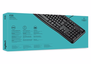 Logi K120 vadu tastatūra melna OEM US