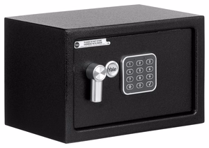 Yale YSV/200/DB2 – brīvi stāvošs seifs, 8,6 l, tērauda, melns