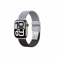 Komplekts 2 AmazingThing Blend siksniņa Apple Watch 45/46/49mm - Pelēka-Melna/Pelēka