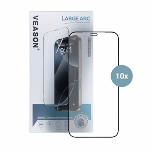 6D Pro Veason rūdīts stikls (komplekts 10in1) priekš Samsung Galaxy A37 5G, melns