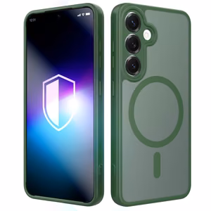 3mk Misty MagCase for Samsung Galaxy S25 - green