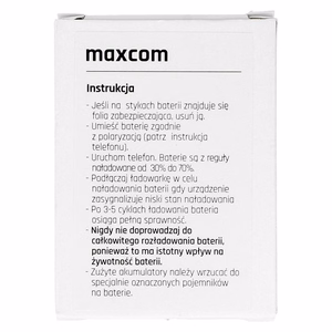Oriģināls akumulators Maxcom MM720/MM721 - 800mAh (bez taras)