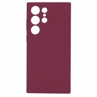 Phone Maciņš "TM Pure Silicone" priekš Samsung S916 S23 Plus / Plum / (Blister)