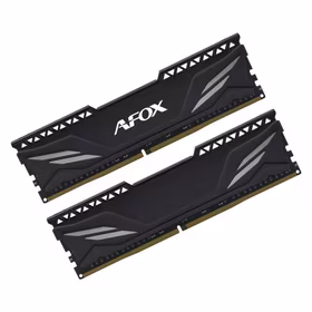 AFOX GAMING DDR4 2X8GB 3200MHZ CL16 XMP2 melns