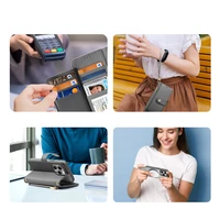 Dux Ducis Lawa ādas viedtālruņa apvalks iPhone 15 Pro Max - pelēks