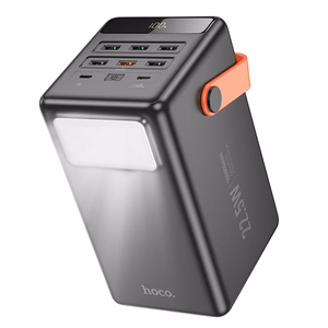 Portatīvais lādētājs Hoco J142 22.5W+PD20W 100000mAh melns