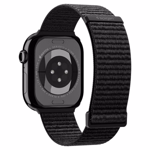 Spigen WBF01 siksniņa, paredzēta Apple Watch 44 / 45 / 46 / 49 mm, melna