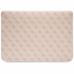 Guess 4G Stripe Metal Logo apvalks 14" klēpjdatoram - rozā