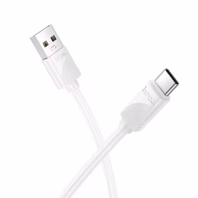 Kabelis USB-A uz USB-C Hoco 3A 1 m X114 balts