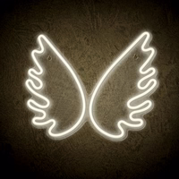 Neon PLEXI LED WINGS balts FPNE09X Forever Light