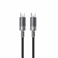 XO kabelis NB-Q282B PD USB-C - USB-C 1,0m 60W melns