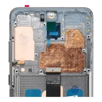 LCD ekrāns SAMSUNG S20 Plus pelēks SOFT OLED ar rāmi