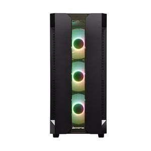 Chieftec Hunter datora korpuss MidiTower ATX melns